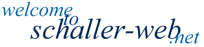 Welcome to Schaller-web.net